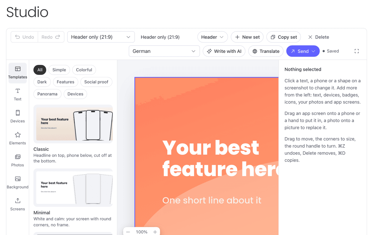 The Screenshot Studio